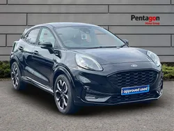 Black Used 2023 Ford Puma Gen-E ST-Line X Hatchback | £18,495 (A bit pricey)