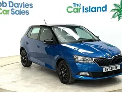 Blue Used 2020 Skoda Fabia Colour Edition Hatchback | £10,850 (Fair price)