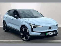 Blue New 2024 Volvo EX30 Ultra SUV | £36,950 (Expensive)