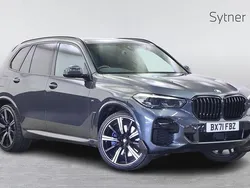 Grey Used 2021 BMW X5 M Sport SUV | £45,000 (Fair price)