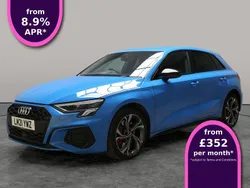 Blue Used 2021 Audi A3 Sportback e-tron Competition Sedan | £23,498 (Fair price)