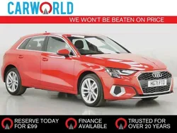 Red Used 2021 Audi A3 Sportback e-tron Sport Sedan | £12,990 (Good price)