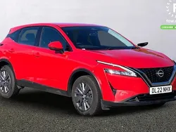 Red Used 2022 Nissan Qashqai Visia SUV | £13,999 (Good price)