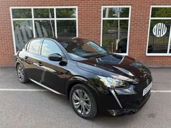 Black Used 2020 Peugeot e-208 Allure Hatchback | £10,000
