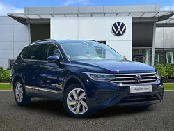 Blue Used 2022 VW Tiguan Allspace Life SUV | £22,991 (Good price)