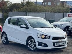 White Used 2013 Chevrolet Aveo LTZ Hatchback | £2,495