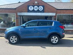 Blue Used 2014 Kia Sportage 2 SUV | £5,995 (Expensive)