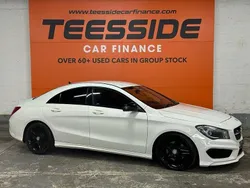 White Used 2016 Mercedes CLA220 AMG Sedan | £10,995 (Fair price)