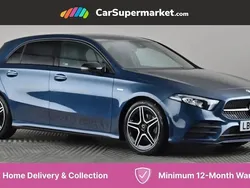 Blue Used 2022 Mercedes A180 Executive Hatchback | £22,347 (A bit pricey)