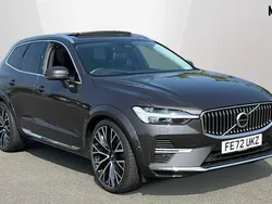Metallic platinum grey Used 2022 Volvo XC60 Inscription SUV | £41,344 (Expensive)