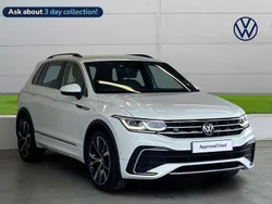 White Used 2023 VW Tiguan R-line SUV | £26,182 (Good price)