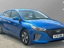 Blue Used 2018 Hyundai Ioniq Premium Sedan | £12,270 (Fair price)
