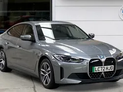 Grey Used 2022 BMW i4 Sport Line Sedan | £32,500 (Fair price)