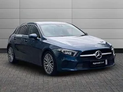 Denim blue Used 2022 Mercedes A180 Executive Hatchback | £21,495 (Fair price)