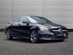 Cosmos black Used 2017 Mercedes CLA180 Sedan | £12,490 (Fair price)