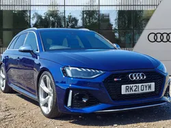 Blue Used 2021 Audi RS4 Design Estate | £49,990 (Good price)
