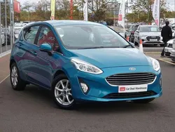 Blue Used 2018 Ford Fiesta Zetec Hatchback | £7,399 (Good price)
