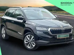 Black magic pearl effect Used 2024 Skoda Karoq SE L SUV | £25,900 (Fair price)