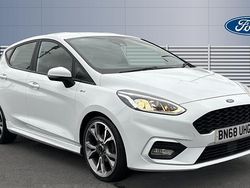 White Used 2018 Ford Fiesta ST-Line Hatchback | £10,200 (Fair price)