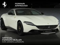 Bianco avus Used 2023 Ferrari Roma Coupe | £169,000