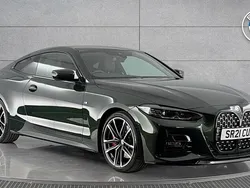 Green Used 2021 BMW 430 M Sport Coupe | £30,450 (Fair price)