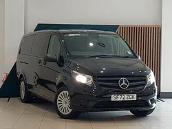 Black Used 2022 Mercedes Vito MPV | £30,998 (A bit pricey)