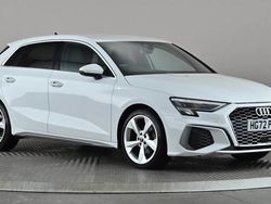 White Used 2022 Audi A3 S-Line Hatchback | £20,198 (Fair price)