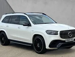 Diamond white metallic Used 2024 Mercedes GLS63 AMG Executive SUV | £104,834