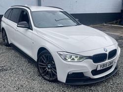 White Used 2015 BMW 330 M Sport Estate | £10,995 (A bit pricey)