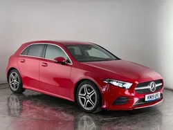 Red Used 2019 Mercedes A200 AMG line Hatchback | £17,250 (Fair price)