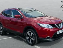Red Used 2017 Nissan Qashqai Executive SUV | £14,205 (Fair price)