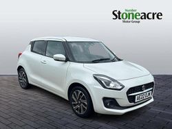 White Used 2022 Suzuki Swift SZ5 Hatchback | £10,995 (Fair price)