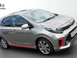 Silver Used 2020 Kia Picanto GT-Line Hatchback | £9,995 (A bit pricey)