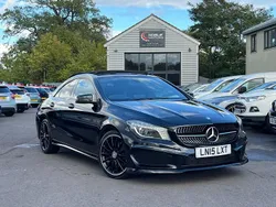 Black Used 2015 Mercedes CLA220 AMG Sedan | £10,490 (Fair price)