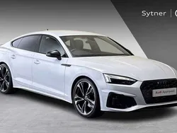 White Used 2023 Audi A5 Sportback Black Edition Hatchback | £29,000 (Fair price)