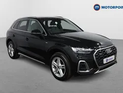 Black Used 2022 Audi Q5 S-Line SUV | £32,849 (Fair price)