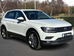 White Used 2017 VW Tiguan SEL SUV | £16,500 (Fair price)