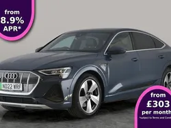 Used 2023 Audi e-tron Sportback S-Line SUV | £21,514 (Fair price)