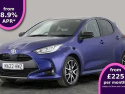 Blue Used 2021 Toyota Yaris Hybrid Hatchback | £15,792 (Fair price)