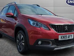 Red Used 2019 Peugeot 2008 Allure Premium SUV | £7,185 (Good price)