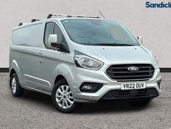 Silver Used 2022 Ford Transit Custom Limited Van | £21,500 (Expensive)