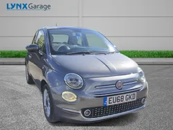 Grey Used 2018 Fiat 500 Lounge Hatchback | £7,200 (Fair price)