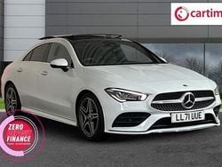 White Used 2021 Mercedes CLA180 AMG line Sedan | £29,700