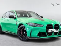 Green Used 2023 BMW M3 Comfort Edition | £89,750 (Fair price)