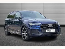 Blue Used 2023 Audi Q7 Black Edition SUV | £50,995 (Fair price)