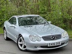 Silver Used 2006 Mercedes SL350 Cabriolet | £8,990 (Fair price)