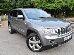 Grey Used 2012 Jeep Grand Cherokee Overland SUV | £4,490