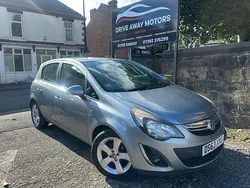Silver Used 2013 Vauxhall Corsa Hatchback | £3,295 (Fair price)