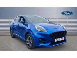 Blue Used 2020 Ford Puma ST-Line SUV | £14,366 (Fair price)
