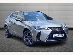 Sonic copper with black roof Used 2025 Lexus UX 300h Sport Line SUV | £39,550 (Fair price)